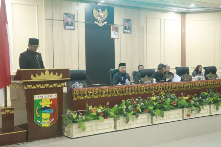 DPRD Tanggamus Adakan Rapat Paripurna untuk Bahas APBD 2023 dan RPJPD 2024-2045