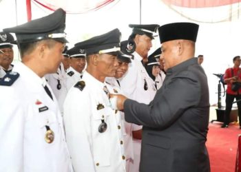 Bupati Nanang Ermanto Kukuhkan 33 Kepala Desa di 3 Kecamatan, Ini Pesannya