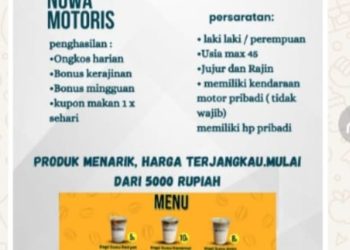 Lowongan Kerja di Lampung: Nuwa Motoris Dibuka, Simak Informasinya!