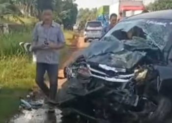 Kecelakaan Berat di Jalan Lintas Timur Lampung Timur, Evakuasi Kendaraan Sedang Dilakukan