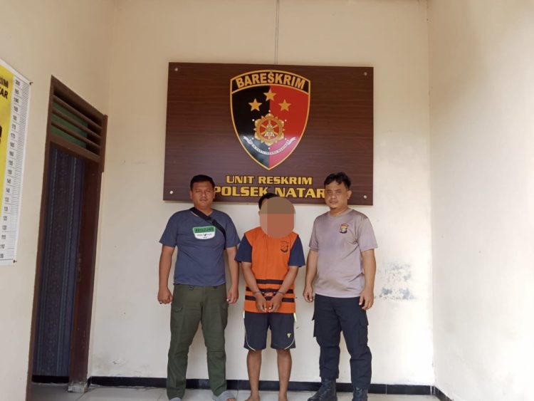 Polsek Natar Tangkap Muhidin Terkait Pencurian 2 Sepeda Motor dan Barang Berharga