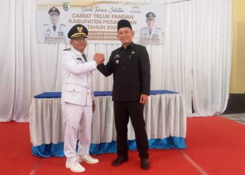 Salpani Resmi Menjadi Camat Teluk Pandan, Edy Sutrisno Pindah ke Irban IV Inspektorat