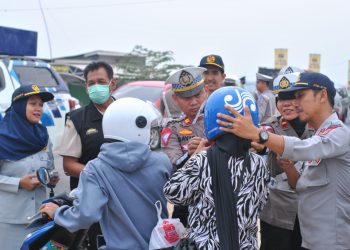Polres Pringsewu Tindak 574 Pelanggar Lalu Lintas Selama Operasi Patuh Krakatau 2024