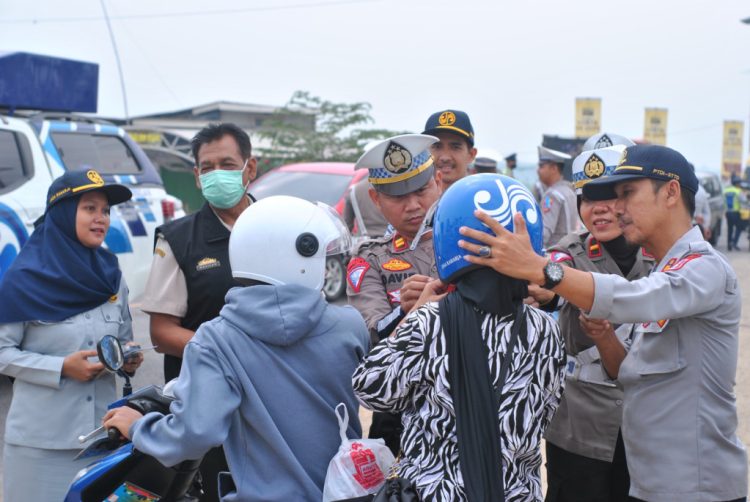 Polres Pringsewu Tindak 574 Pelanggar Lalu Lintas Selama Operasi Patuh Krakatau 2024