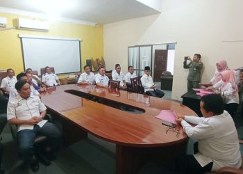 Serah Terima Jabatan 12 Camat Baru di Sekretariat Daerah Lampung Tengah