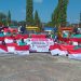 Gerakan Nasional Pembagian 10 Juta Bendera Merah Putih Dicanangkan di Lampung Timu