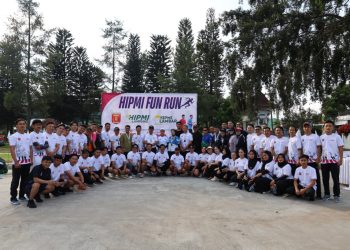 Pj Bupati Nukman Lepas Peserta Fun Run: Kampanye Budaya Hidup Sehat Melalui Olahraga