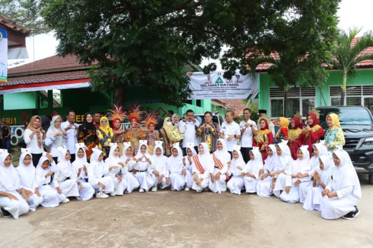 Bupati Lampung Tengah Diwakili Hadiri Penilaian Lomba Sekolah Sehat Tingkat Provinsi