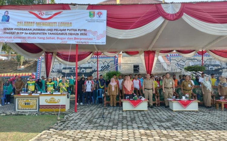 Pembukaan Lomba Senam Kesegaran Jasmani (SKJ) dan Senam Kreasi di Tanggamus: Meriahkan HUT RI ke-79