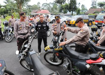 Jelang Pilkada Serentak, Wakapolres Lampung Barat Lakukan Pemeriksaan Kendaraan Dinas