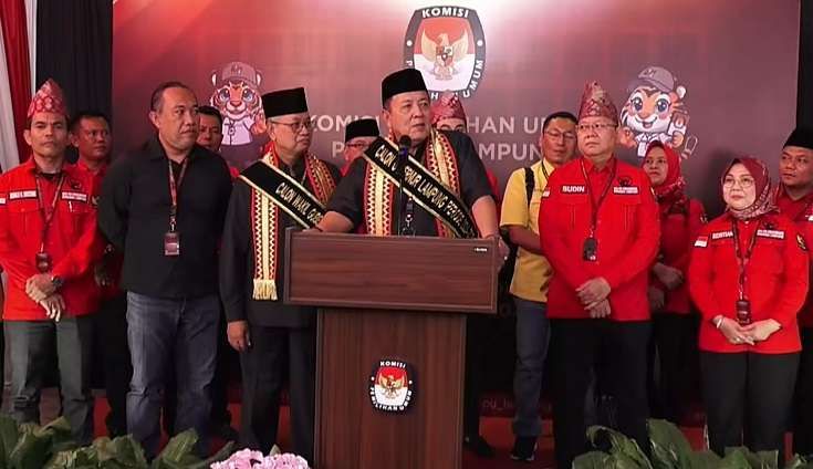 PDIP Usung Arinal-Sutono, Kasus Airin di Banten Bakal Terulang di Pilgub Lampung