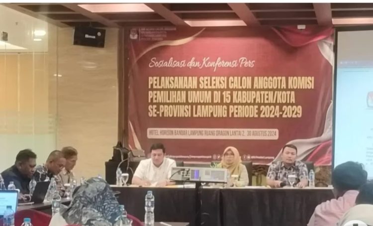 Minim Peserta di Hari Kedua Pendaftaran Anggota KPU Kabupaten/Kota di Lampung