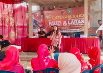 DPC PDIP Pringsewu Berikan Pembekalan kepada 80 Calon Saksi di Gadingrejo