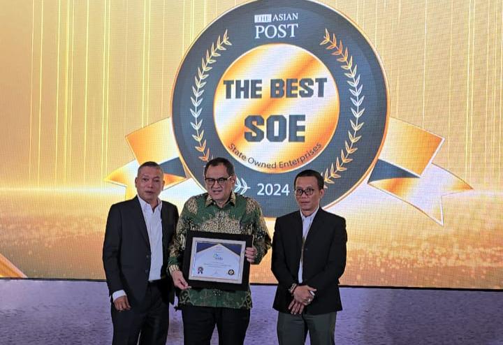 Cetak Pertumbuhan Laba Signifikan, ASDP Raih Peringkat 7 BUMN Terbaik Versi Infobank 2024