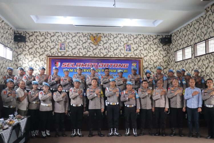 Divpropam Polri Lakukan Supervisi di Polres Lampung Selatan: Tegaskan Kinerja Optimal dan Kepatuhan Personel
