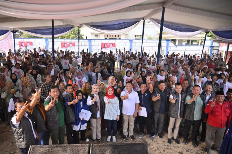 Koalisi Untuk Rakyat Targetkan Suara Nanda-Anton di Tegineneng Mencapai 75 Persen