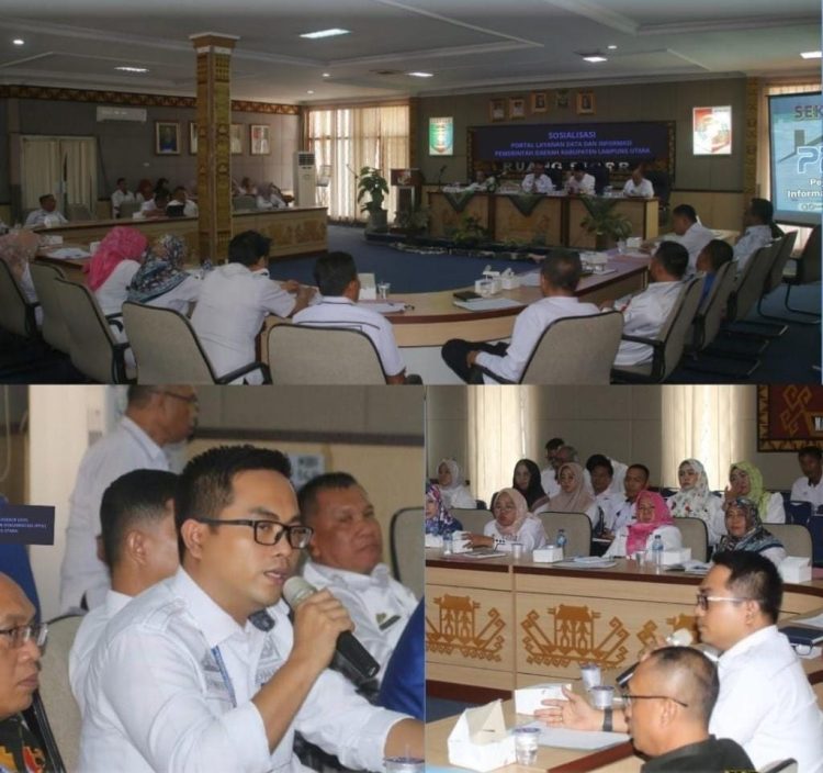 Dinas Kominfo Lampung Utara Luncurkan Portal PPID, Permudah Akses Informasi Publik