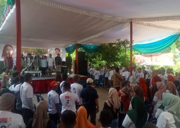 Tim Nanda-Anton Dikhukuhkan di Kecamatan Teluk Pandan, Target 20.000 Suara Ditetapkan