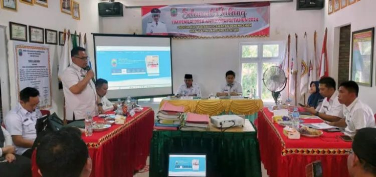Desa Way Kalam Wakili Lampung Selatan dalam Penilaian Desa Antikorupsi 2024