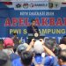 Ratusan Wartawan Lampung Ikuti Apel Akbar PWI Dukung Pilkada Damai 2024