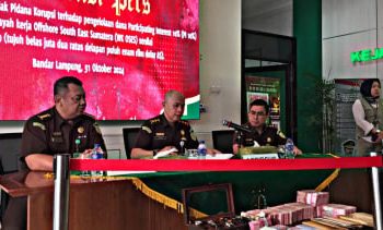 Kejati Lampung Lanjutkan Penyidikan Kasus Dugaan Korupsi Dana PI WK OSES