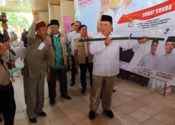 Saleh Asnawi Kukuhkan 1.400 Tim Pemenangan di Kecamatan Kota Agung untuk Menangkan Pilkada Tanggamus 2024