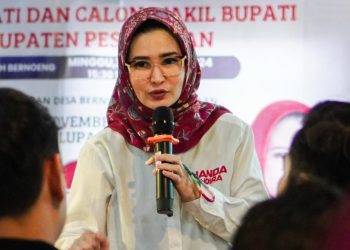 Calon Bupati Nanda Ajak Masyarakat Jaga Kamtibmas dan Datangi TPS