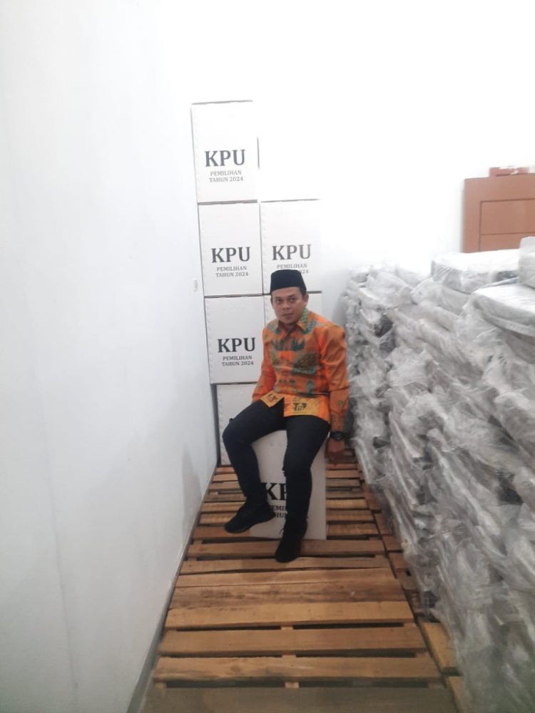 Bawaslu Lampung Laporkan Hasil Pengawasan Distribusi Logistik Pemilu Serentak 2024