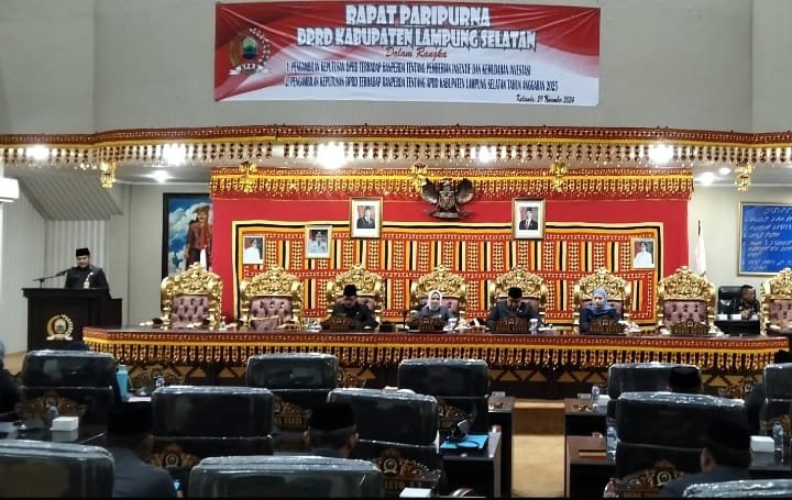 DPRD Lampung Selatan Sahkan Raperda Insentif dan Kemudahan Investasi