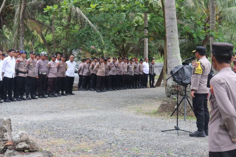 Polres Lampung Selatan Amankan Rapat Pleno KPUD Pilkada 2024 dengan Pengamanan Ketat