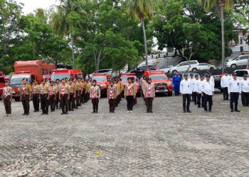 Apel Siaga Bencana di Lampung Selatan: Kesiapan Bersama Hadapi Musim Penghujan