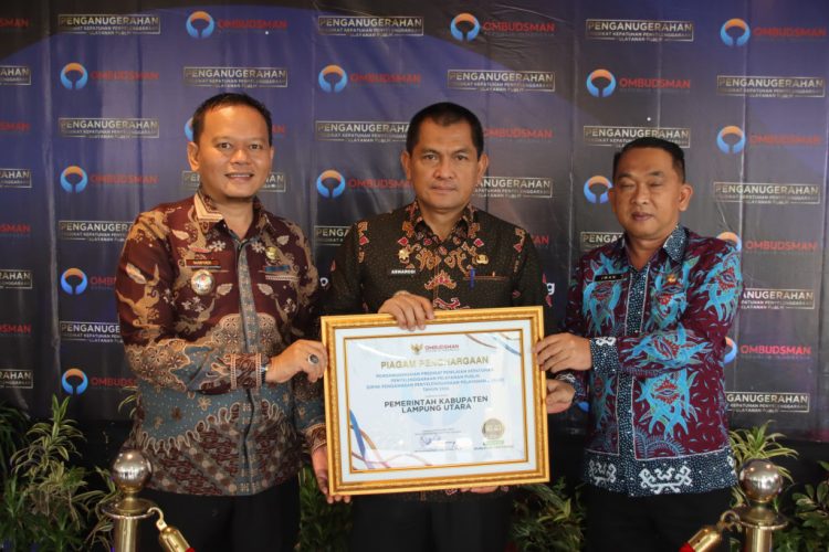 Lampung Utara Raih Predikat Zona Hijau dalam Pelayanan Publik Tahun 2024