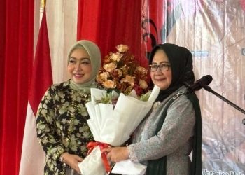 Pj. Bupati Tanggamus Hadiri Peringatan HUT Ke-25 Dharma Wanita Persatuan dan Hari Ibu ke-96