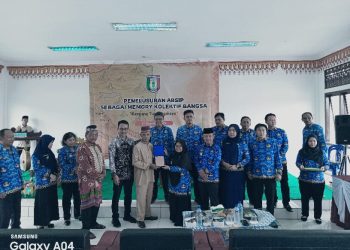Naskah Kuno Tiuh Tuha Margakaya Diserahkan ke Lembaga Kearsipan Daerah Kabupaten Pringsewu