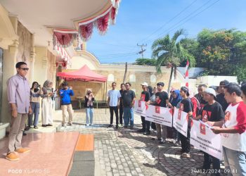Posraya Indonesia Lampung Gelar Aksi Damai, Beri Apresiasi kepada Bawaslu Lampung