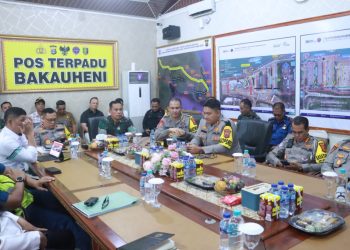 Kapolda Lampung Pastikan Pengamanan Maksimal di Pelabuhan Bakauheni Jelang Arus Puncak Mudik Nataru