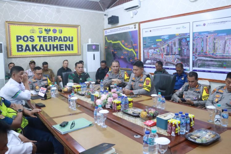 Kapolda Lampung Pastikan Pengamanan Maksimal di Pelabuhan Bakauheni Jelang Arus Puncak Mudik Nataru