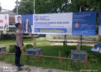 Polres Lampung Utara Sosialisasikan PPDB SMA Kemala Taruna Nusantara Bhayangkara  