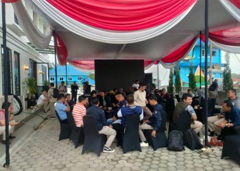 KPU Tanggamus Gelar Rapat Pleno Penghitungan Suara Pilkada 2024 di Hotel Royal Gisting