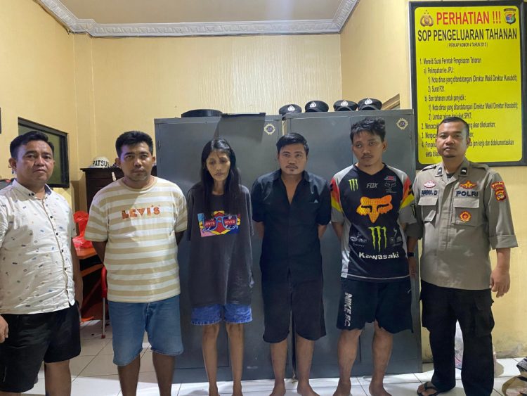 Polda Lampung Gagalkan Penyelundupan Sabu 1,5 Kg, Empat Tersangka Ditangkap