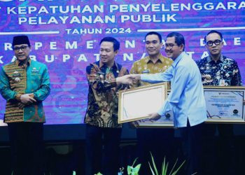 Pemkab Pringsewu Raih Penghargaan Tertinggi dari Ombudsman RI