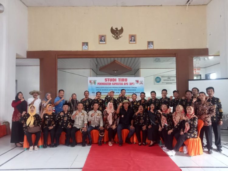 Studi Tiru Peningkatan Kapasitas, BPT Tubabar Belajar dari Desa Hanura Pesawaran