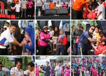 Fun Bike dan Senam Bersama di Stadion Sukung Kotabumi: Meriah dan Penuh Kebersamaan