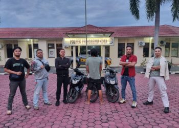 Polsek Pringsewu Kota Amankan Dua Pelaku Penipuan dan Penggelapan Sepeda Motor