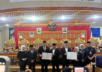 DPRD Lampung Selatan Tetapkan Radytio Egi Pratama dan M. Syaiful Anwar sebagai Pemimpin Baru