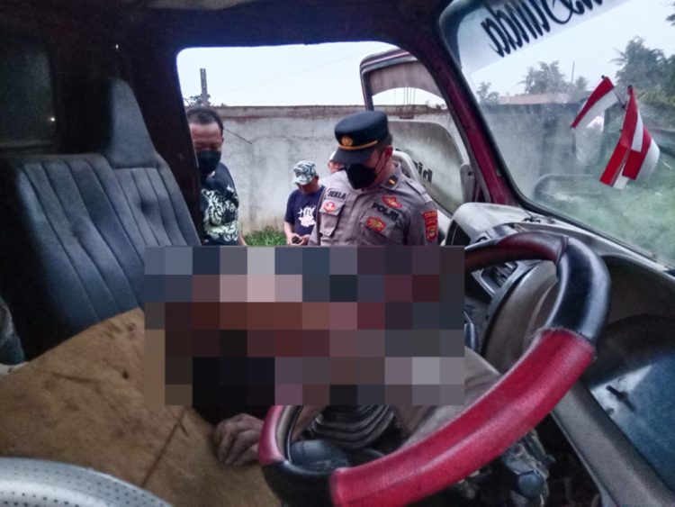 Sopir Truk Ditemukan Meninggal di Dalam Kendaraannya