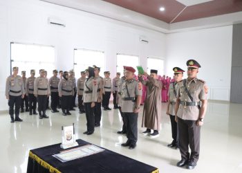 Rotasi Jabatan Polres Pesawaran, Ini Tiga Perwira yang Dimutasi