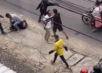 Baku Tembak di Bandar Lampung, Polisi Lumpuhkan Terduga Kriminal Bersenjata