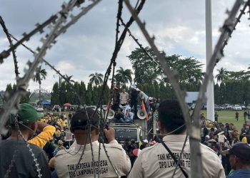 Ribuan Petani Singkong Lampung Gelar Aksi Demonstrasi Tuntut Kenaikan Harga