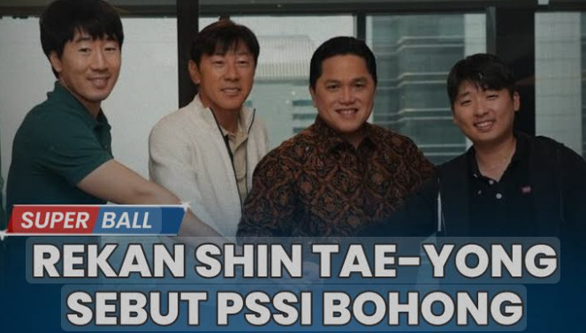 Asisten Shin Tae-yong Sebut PSSI Berbohong soal Ruang Ganti Tak Harmonis